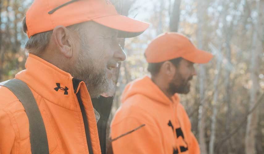 Dan Lafond hunting with the Gun Room Podcast host Joel Penkala